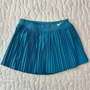 Nike Dri Fit Pleated Advantage Skort – Size L, Teal